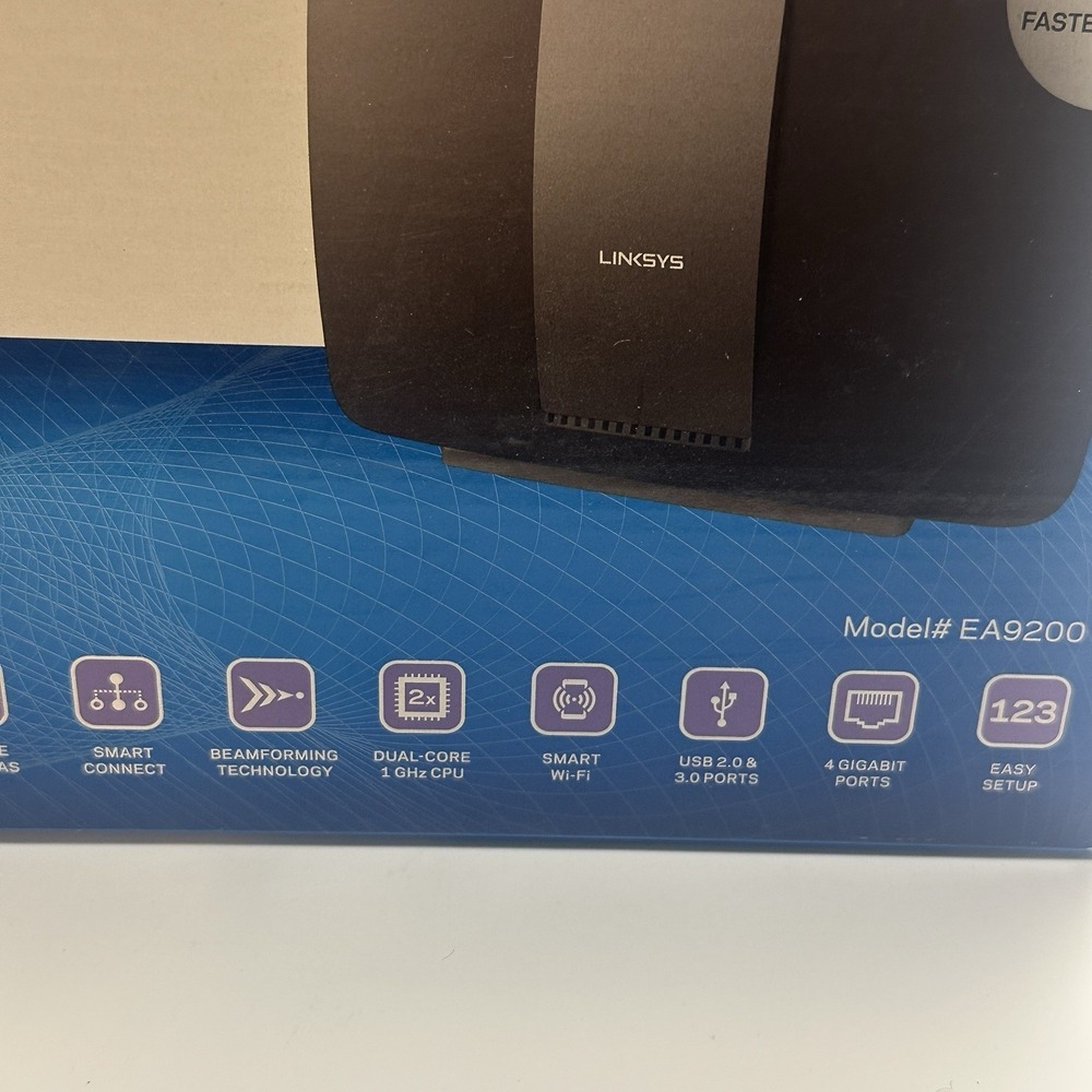 Linksys Router Ac3200 Triband Smart WiFi Router - Picture 3 of 7